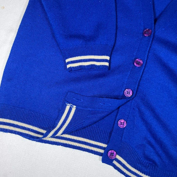 VINTAGE | RATIO Sweater Set | Blue | L - Picture 4 of 7